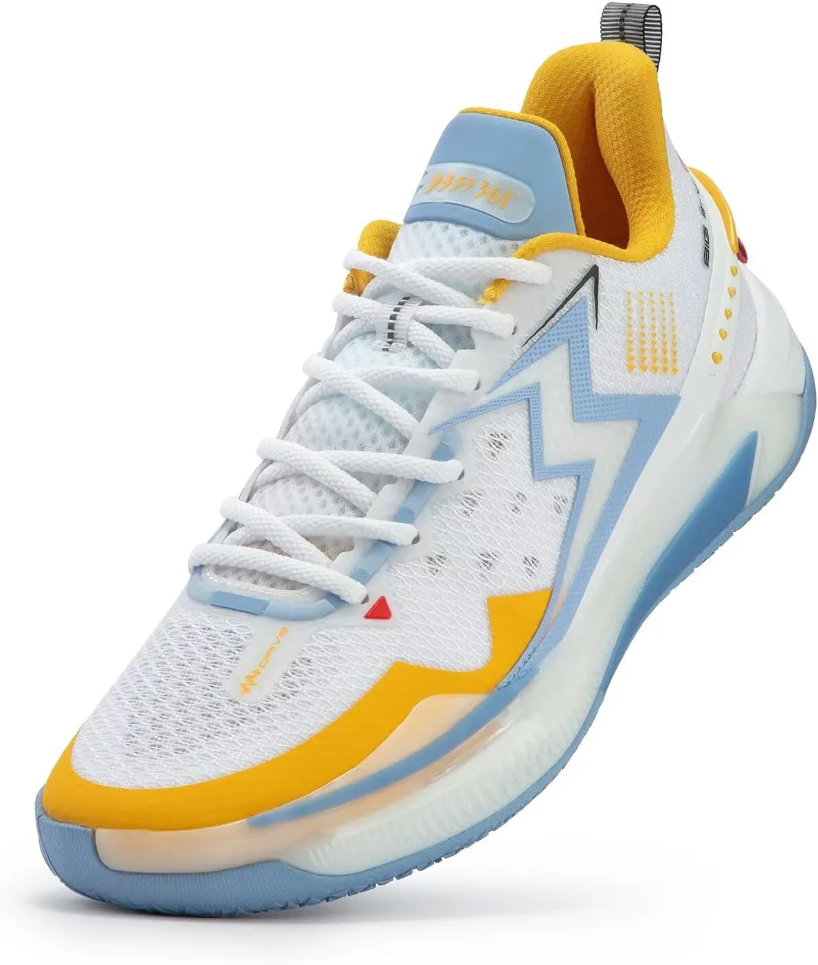361° Big3 5.0 Quick Basketball Shoes for Men Breathable Outdoor Sneakers Cushioning,Anti Slip Practice Student Sports Shoes for Teens and Adults,Caldwell Pope Zapatillas de baloncesto Hombre