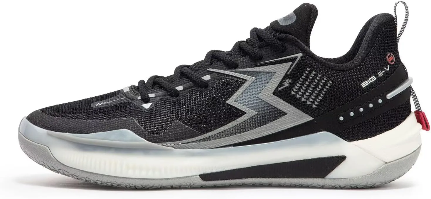 361° Big3 5.0 Quick Basketball Shoes for Men Breathable Outdoor Sneakers Cushioning,Anti Slip Practice Student Sports Shoes for Teens and Adults,Caldwell Pope Zapatillas de baloncesto Hombre