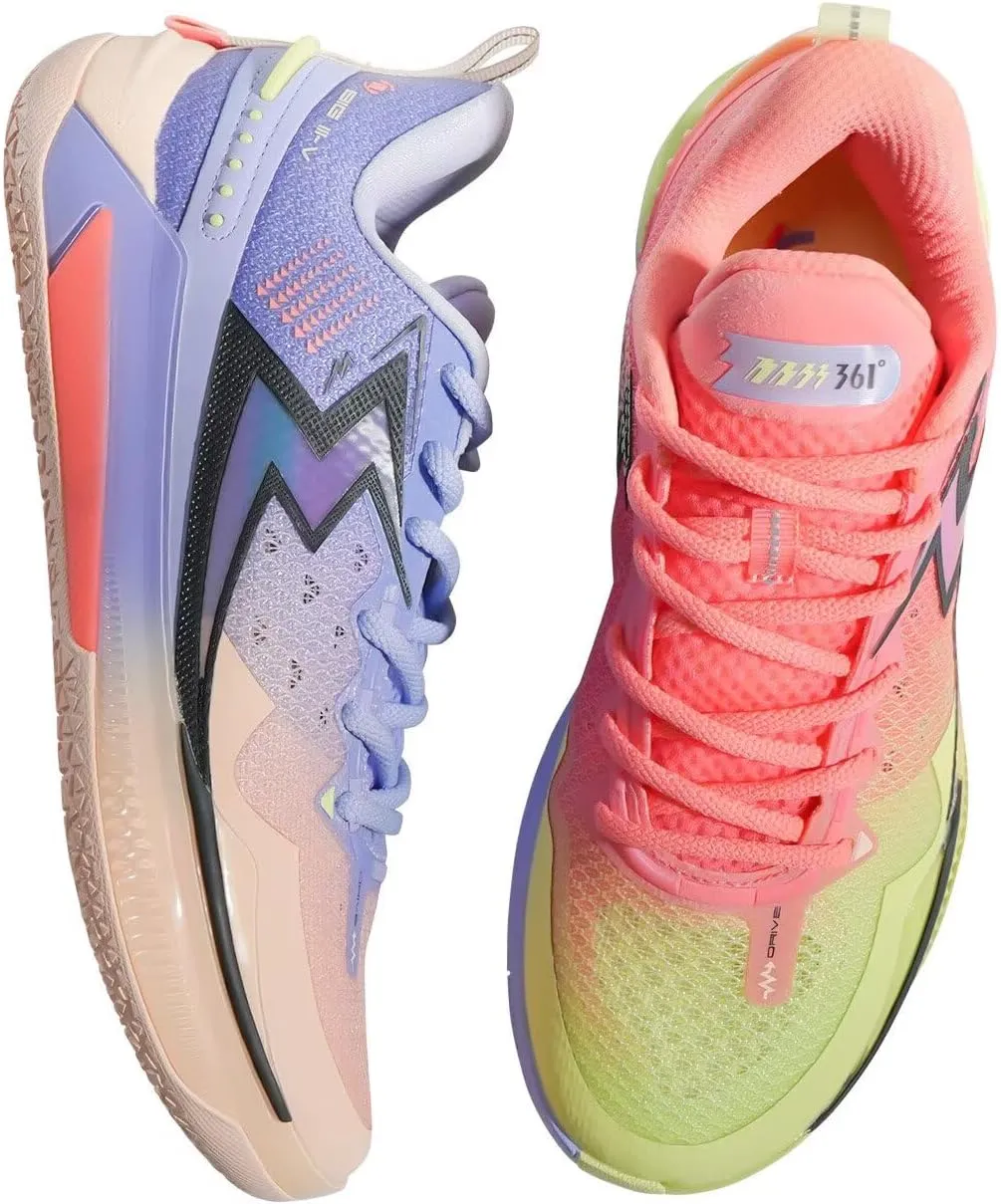 361° Big3 5.0 Quick Basketball Shoes for Men Breathable Outdoor Sneakers Cushioning,Anti Slip Practice Student Sports Shoes for Teens and Adults,Caldwell Pope Zapatillas de baloncesto Hombre