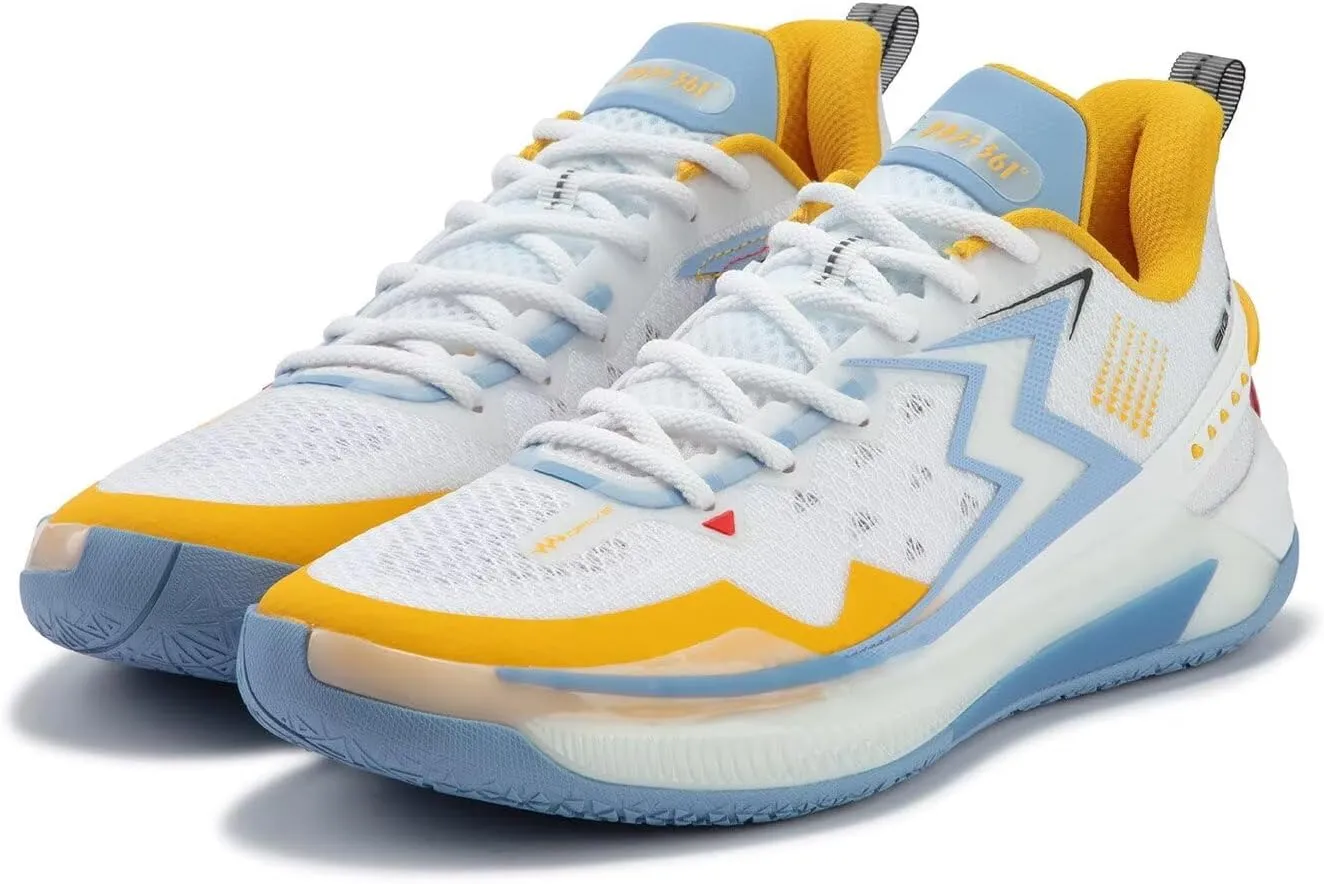 361° Big3 5.0 Quick Basketball Shoes for Men Breathable Outdoor Sneakers Cushioning,Anti Slip Practice Student Sports Shoes for Teens and Adults,Caldwell Pope Zapatillas de baloncesto Hombre
