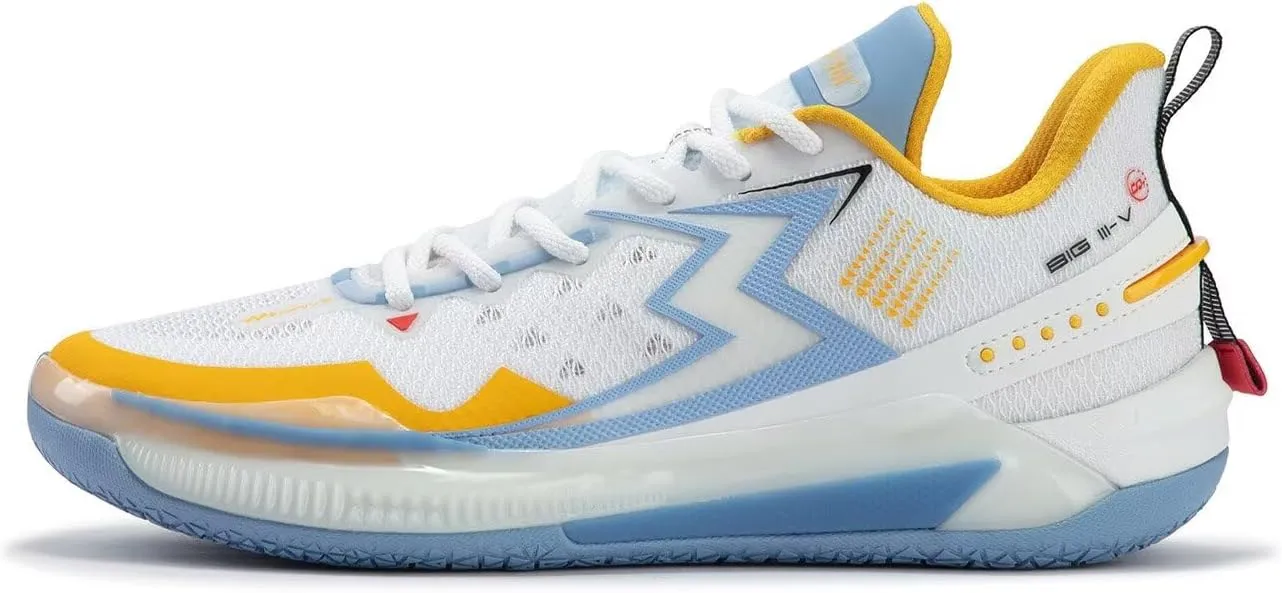 361° Big3 5.0 Quick Basketball Shoes for Men Breathable Outdoor Sneakers Cushioning,Anti Slip Practice Student Sports Shoes for Teens and Adults,Caldwell Pope Zapatillas de baloncesto Hombre