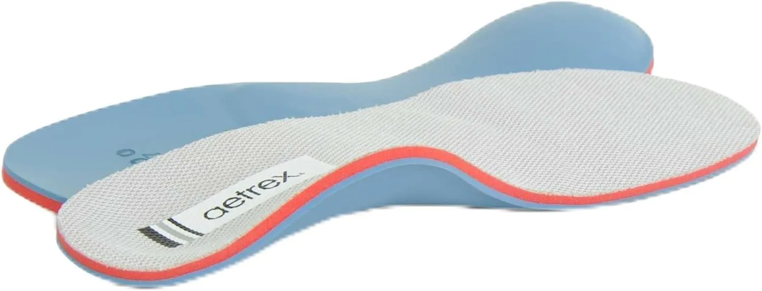 Aetrex L6200 Men's Extreme Orthopedic Shoe Insoles for Men - Comfort Memory Foam Athletic Shoe Inserts for Walking All Day