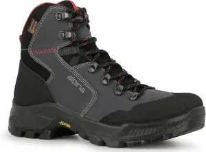 Alpina HELIOS Premium Men's Hiking Work Boots | Waterproof | Full Leather Trekking Shoes | Breathable eVent Membrane | Vibram | Made in Europe