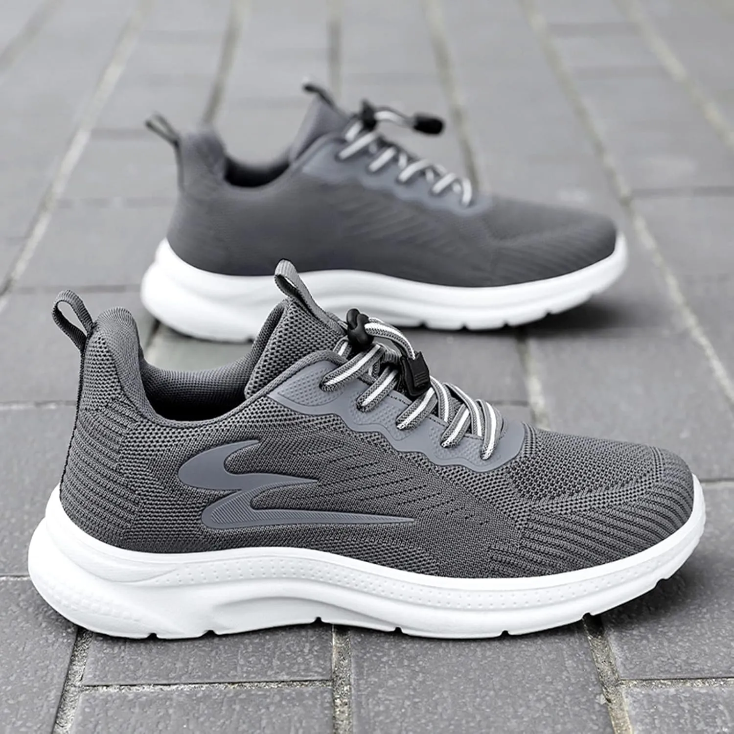 Athletic Fashion Sneakers for Men Breathable Casual Comfortable Walking Sneaker Lightweight Work Shoes for Men