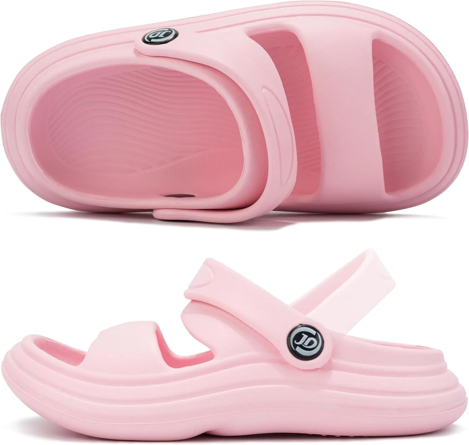 Axcone Kid's Boys Girls Comfort Clogs Slippers Cartoon Garden Shoes Breathable Non-Slip Beach Pool Sandal All-Terrain Parallel Bars Cloud SlippersToddler/Little Kids/Big Kids