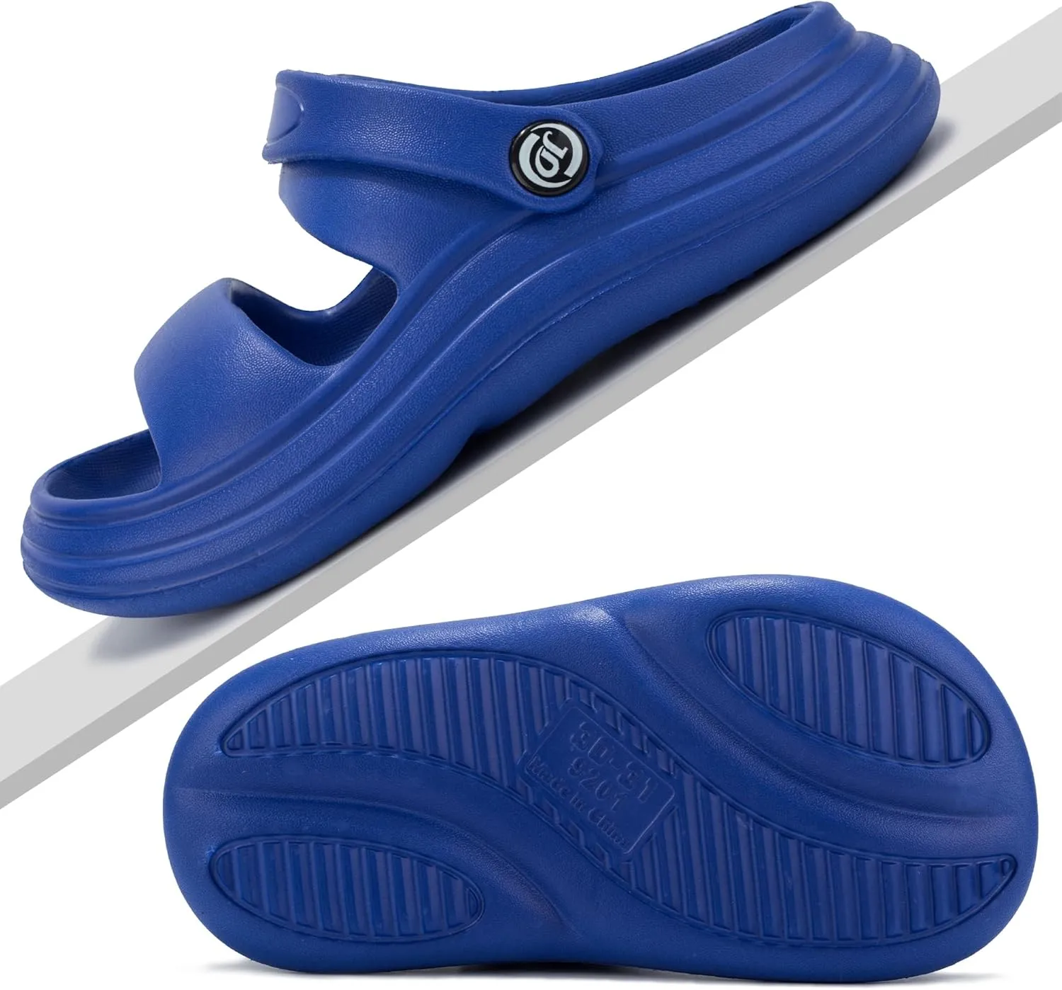 Axcone Kid's Boys Girls Comfort Clogs Slippers Cartoon Garden Shoes Breathable Non-Slip Beach Pool Sandal All-Terrain Parallel Bars Cloud SlippersToddler/Little Kids/Big Kids