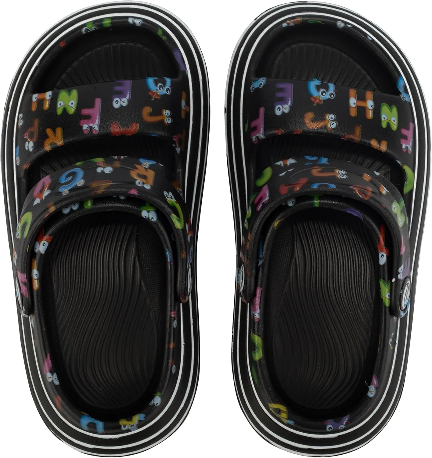Axcone Kid's Boys Girls Comfort Clogs Slippers Cartoon Garden Shoes Breathable Non-Slip Beach Pool Sandal All-Terrain Parallel Bars Cloud SlippersToddler/Little Kids/Big Kids