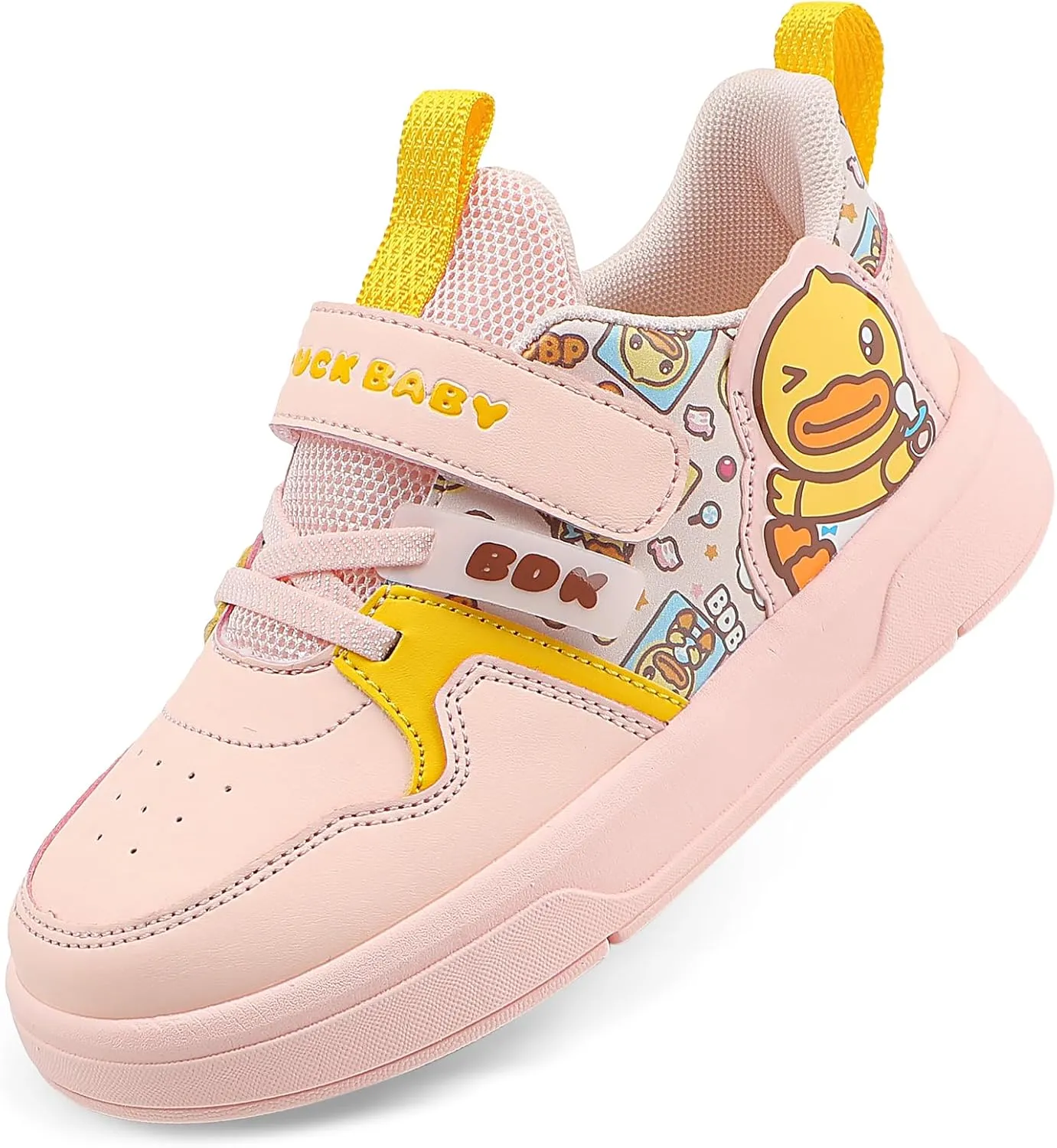 B.Duck Toddler Shoes for Girl and Boy [Comfortable & Fashionable] Kids Shoe Toddler Tennis Shoes Toddler Sneakers for Toddler/Little Kid Toddler Shoes Size 6-Big Kid 1