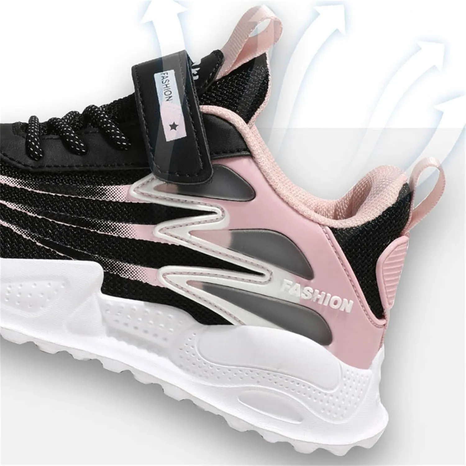 Big Girls Basketball Sneakers Lightweight Breathable Non Slip Comfortable Casual Running Walking Kids Shoes Size 3