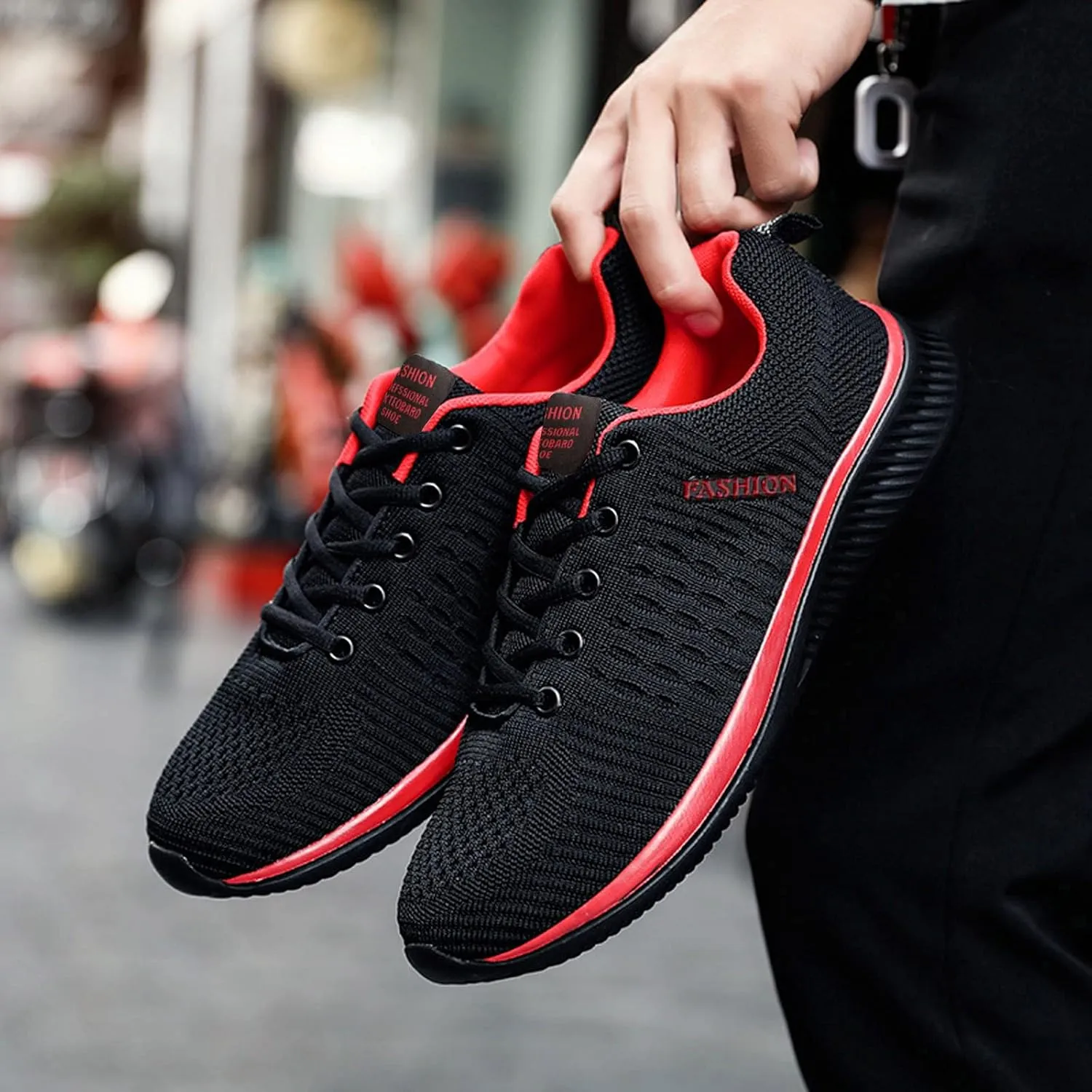 Black Fashion Womens High Platform Sneakers Slip On Walking Shoes Women Size 12 Walking Shoes for Women with Arch Support Wide Width High Top Sneakers for Women Comfy Flats Shoes Women Dressy Cute