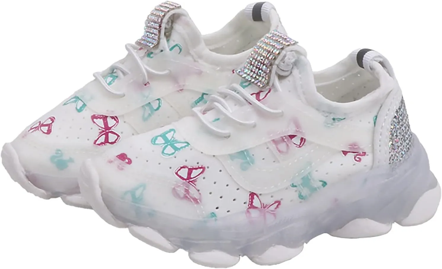 Black Shoes for Girls,Toddler Kids Shoes Breathable Infant Baby Soft Mesh Sneakers Shoes 1-6 Years