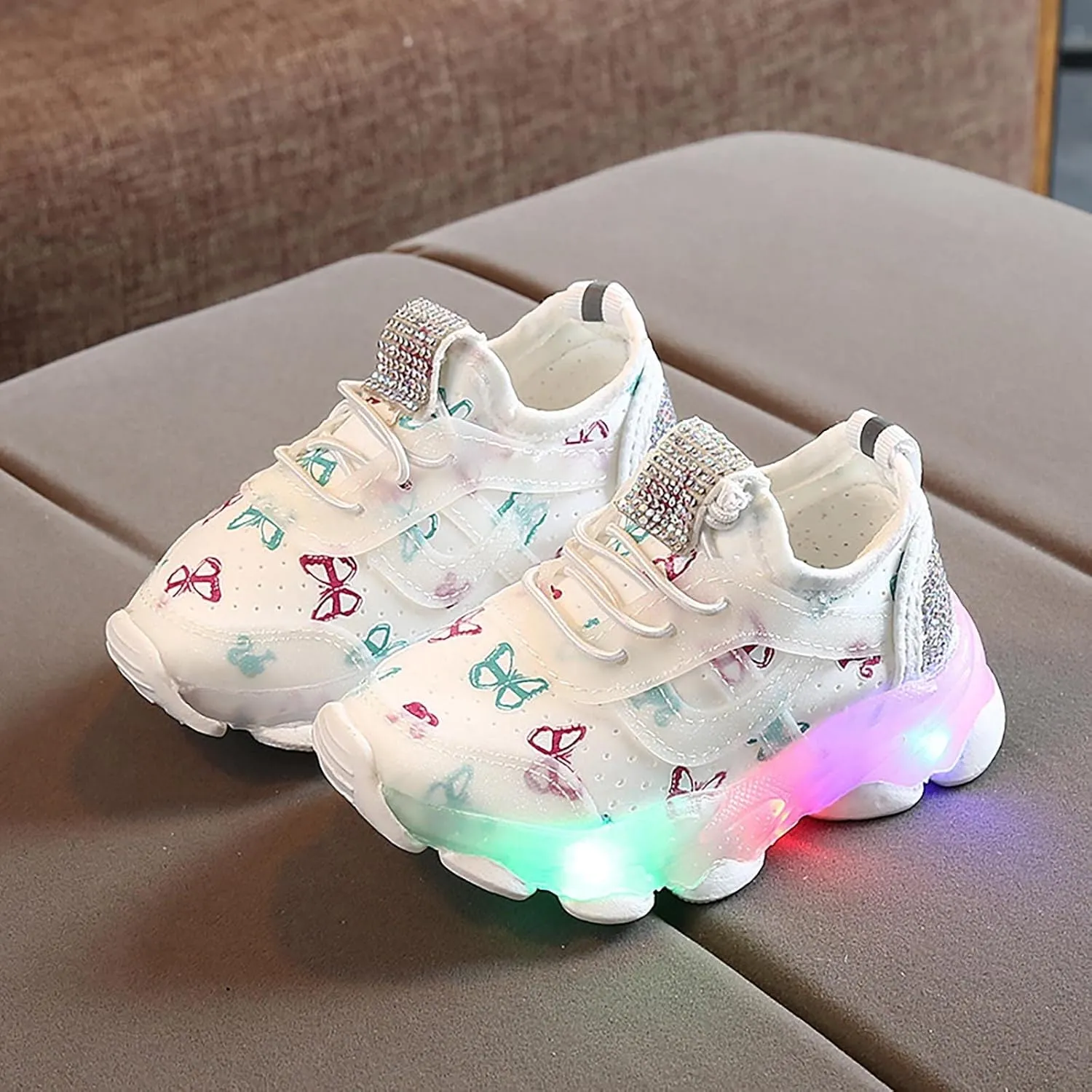 Black Shoes for Girls,Toddler Kids Shoes Breathable Infant Baby Soft Mesh Sneakers Shoes 1-6 Years