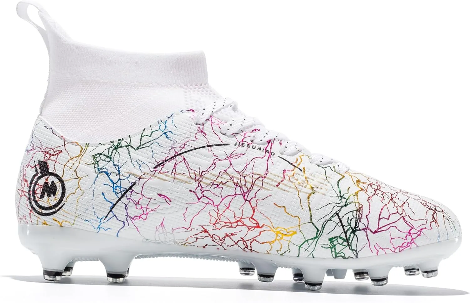 Boy Soccer Cleats Big Kids Soccer Shoes Professional Soccer Cleats Shoes,Unisex Soccer Sneakers for Little Kids Athletic
