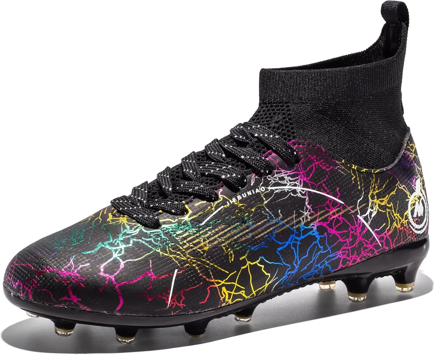 Boy Soccer Cleats Big Kids Soccer Shoes Professional Soccer Cleats Shoes,Unisex Soccer Sneakers for Little Kids Athletic