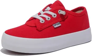 Boys and Girls, Low Cut Children's Canvas Shoes, Wide Fitting Lazy Skateboard Shoes
