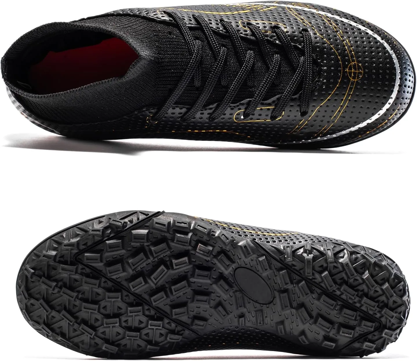Boys Girls Indoor Soccer Shoes Kids Football Trainning Shoes Athletic Soccer Cleats Turf Shoes