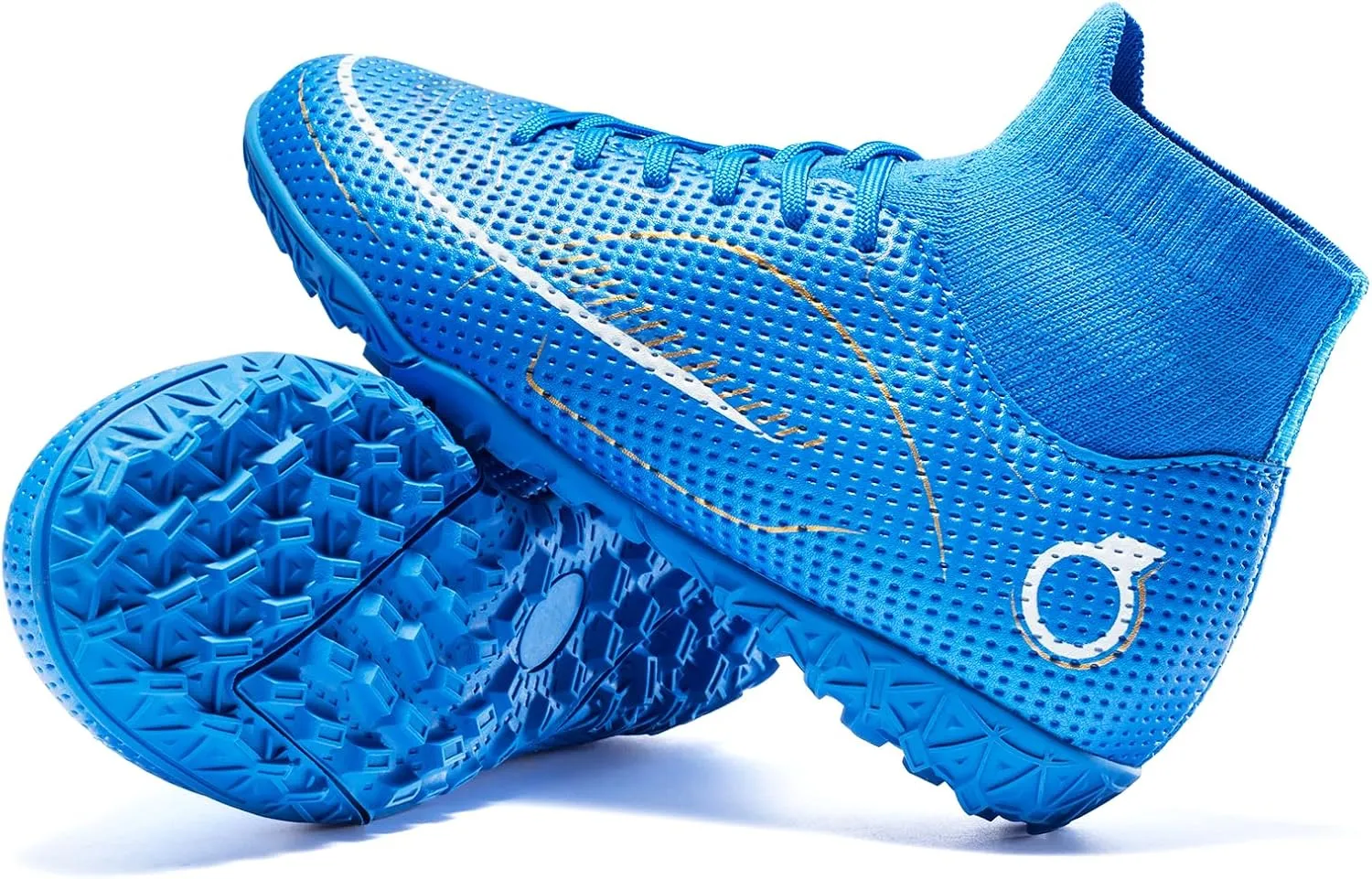 Boys Girls Indoor Soccer Shoes Kids Football Trainning Shoes Athletic Soccer Cleats Turf Shoes