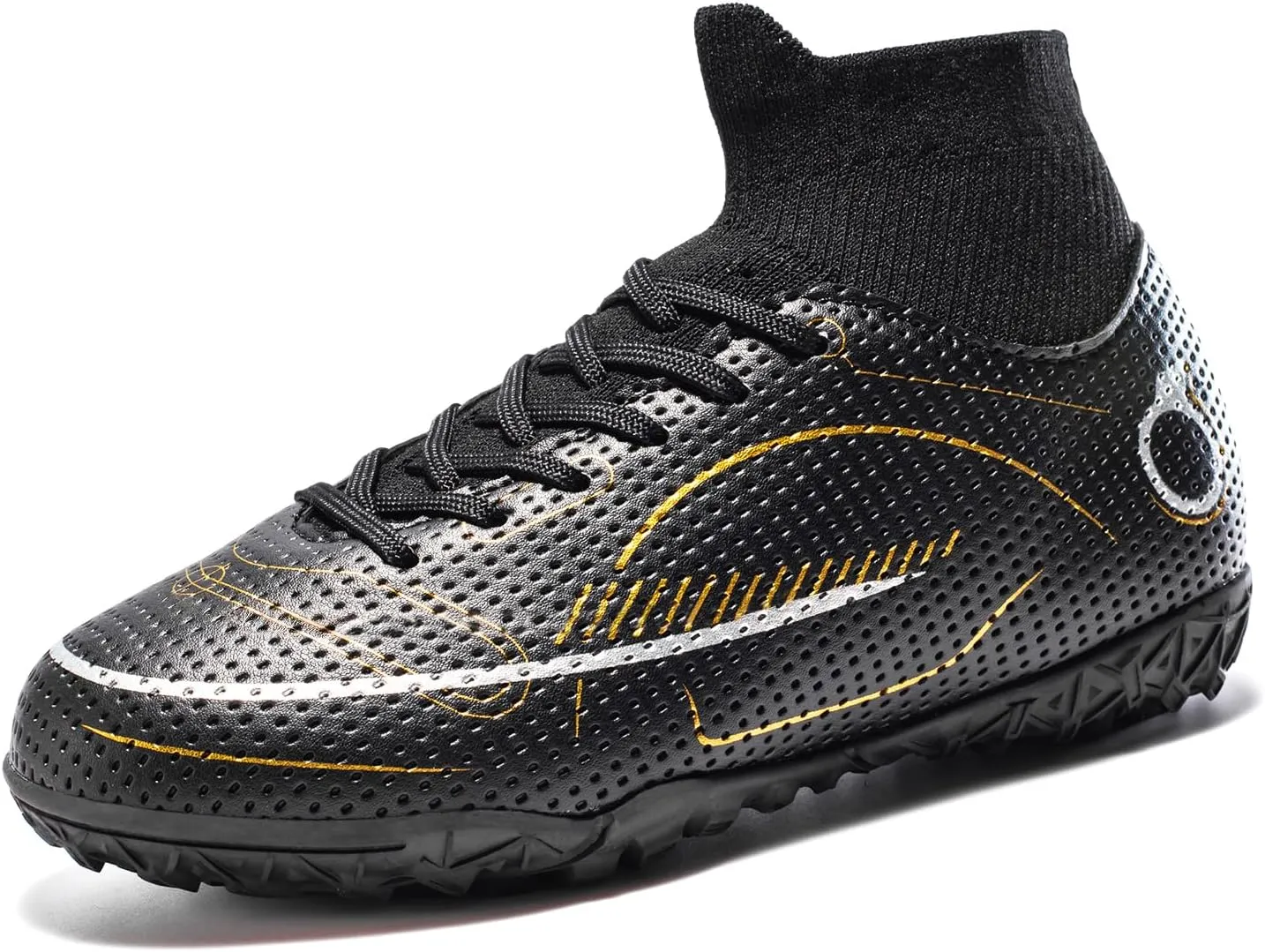 Boys Girls Indoor Soccer Shoes Kids Football Trainning Shoes Athletic Soccer Cleats Turf Shoes