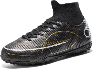 Boys Girls Indoor Soccer Shoes Kids Football Trainning Shoes Athletic Soccer Cleats Turf Shoes