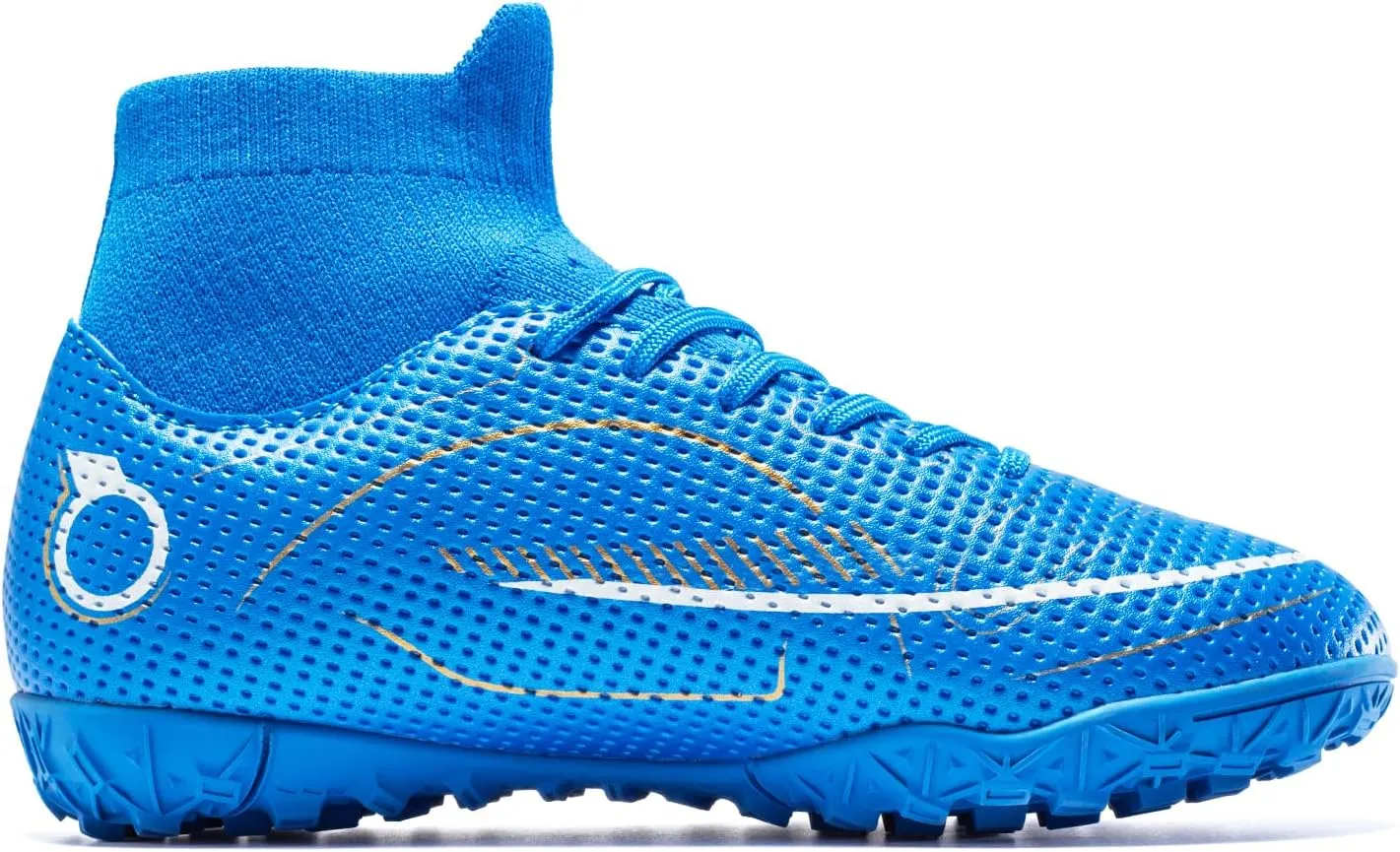 Boys Girls Indoor Soccer Shoes Kids Football Trainning Shoes Athletic Soccer Cleats Turf Shoes
