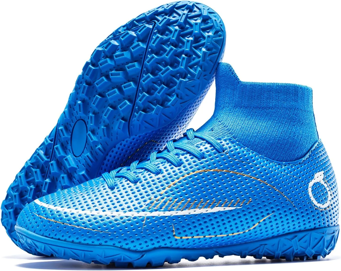 Boys Girls Indoor Soccer Shoes Kids Football Trainning Shoes Athletic Soccer Cleats Turf Shoes