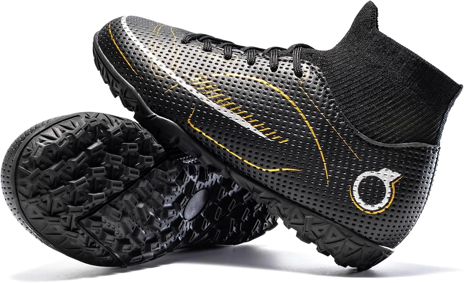 Boys Girls Indoor Soccer Shoes Kids Football Trainning Shoes Athletic Soccer Cleats Turf Shoes