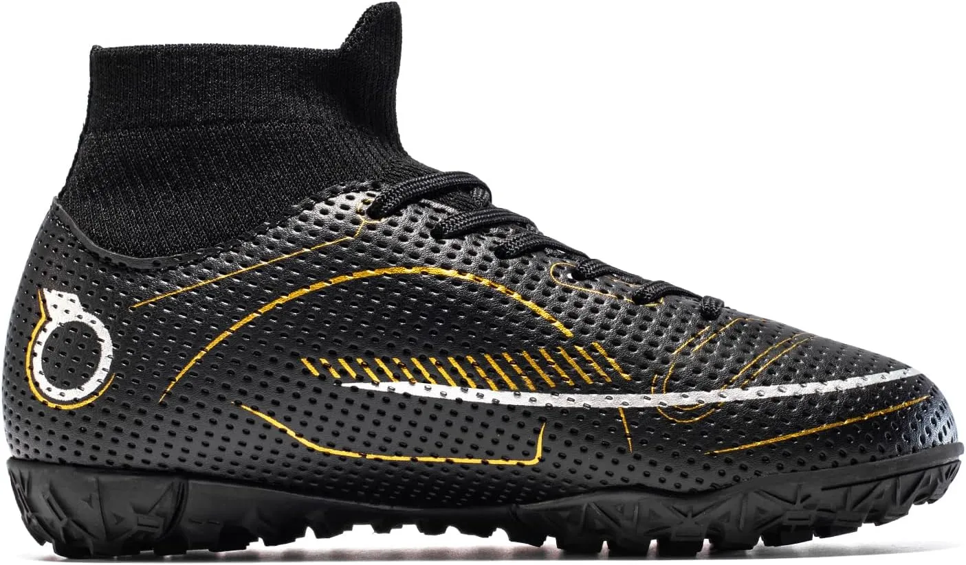 Boys Girls Indoor Soccer Shoes Kids Football Trainning Shoes Athletic Soccer Cleats Turf Shoes