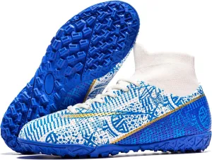 Boys Girls Indoor Turf Soccer Shoes Slip on Soccer Cleats