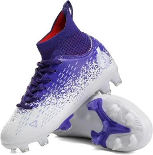 Boys gorls Soccer Cleats Shoes Kids Football clests (Toddler/Litter Kid/Big Kid)