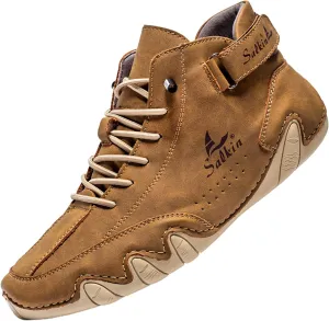 Couple's New Foreign Trade High Top Boots Men's and Women's Leisure Short Boots Trend Hiking Boots Sneaker