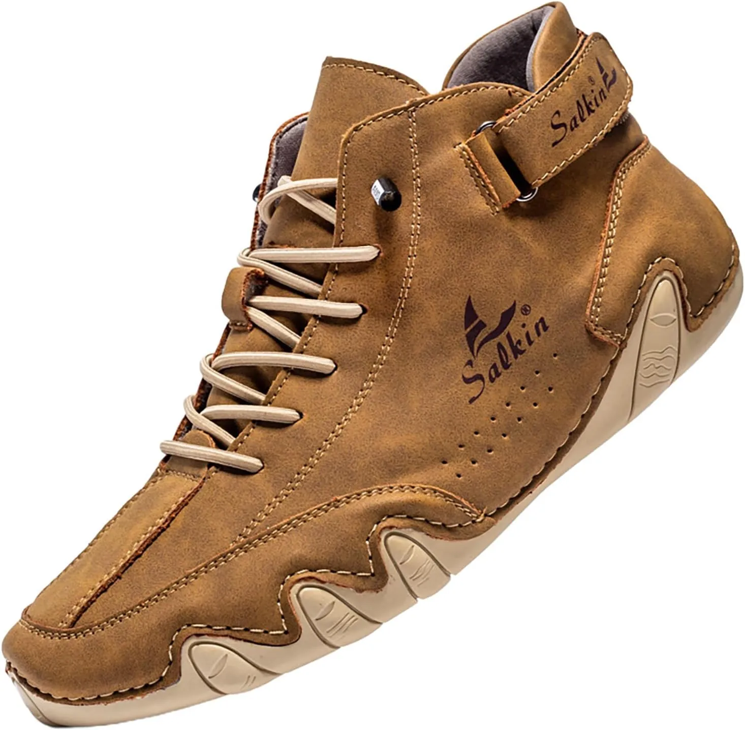 Couple's New Foreign Trade High Top Boots Men's and Women's Leisure Short Boots Trend Hiking Boots Sneaker