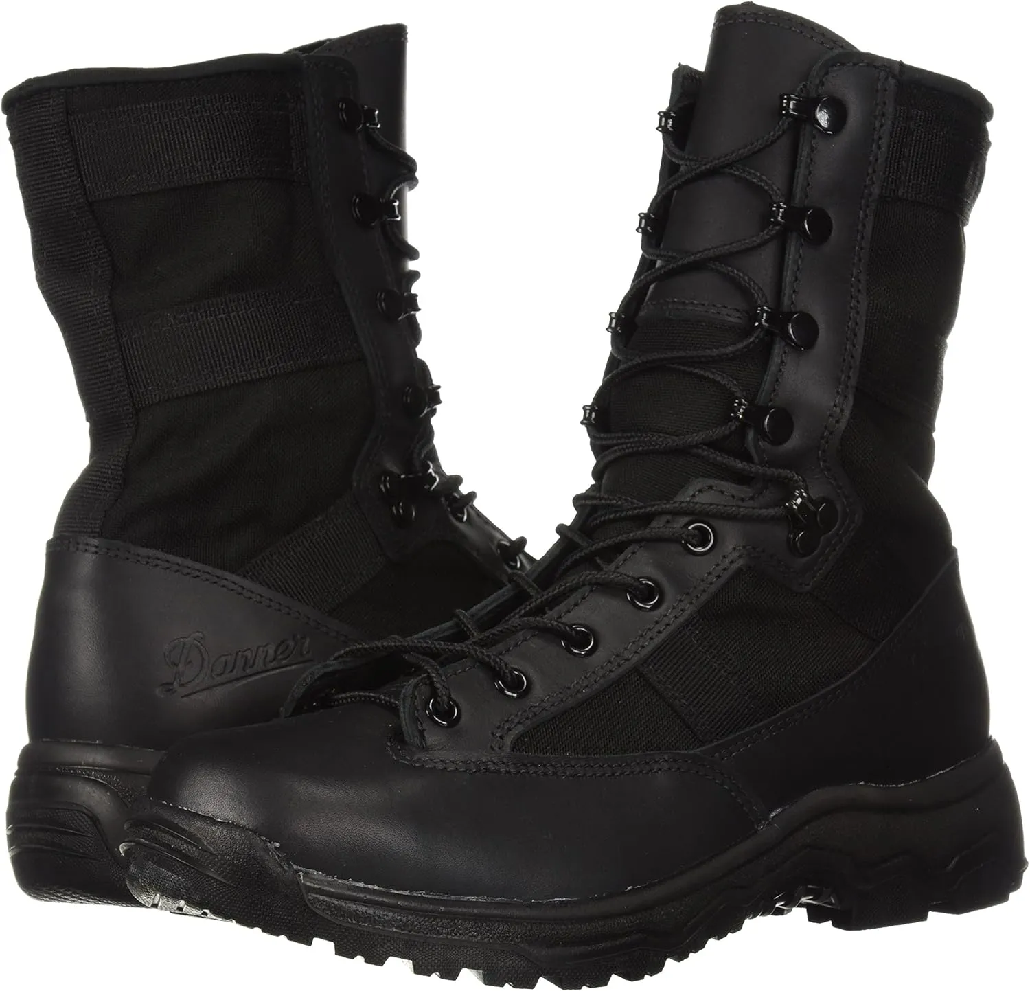 Danner Reckoning 8" Military and Tactical Boots for Men - Polishable Toe, Vibram All-Terrain Platform, Made in USA & Berry Compliant