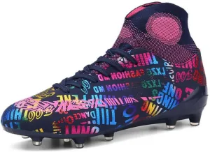 DHOVOR Men's Women's Soccer Cleats Youth Football Cleats Unisex Adult Athletics Football Trainers Football Shoes Teenagers Soccer Shoes