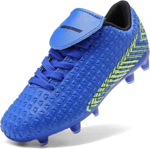 DREAM PAIRS Boys Girls Outdoor Soccer Cleats Football Shoes for Little/Big Kid