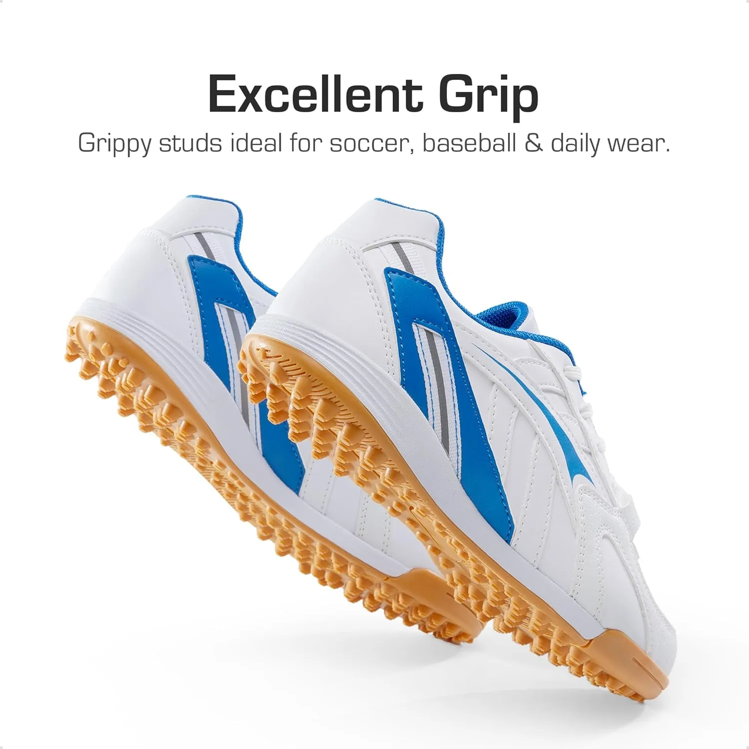 DREAM PAIRS Boys Girls Soccer Cleats Kids Youth Baseball Softball Cleats Outdoor Sneaker for Little/Big Kid/Toddler