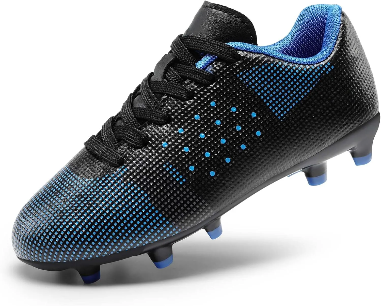 DREAM PAIRS Boys Girls Soccer Cleats Youth Firm Groud Athletic Outdoor Trainning Football Shoes for Little/Big Kid