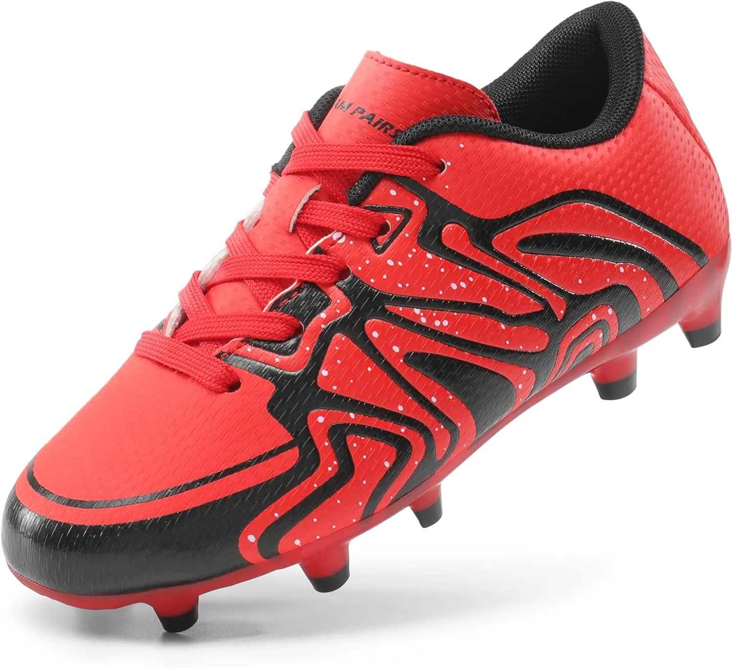 DREAM PAIRS Boys Girls Soccer Cleats Youth Firm Groud Baseball Cleats Sport Athletic Outdoor Trainning Football Shoes for Little/Big Kid