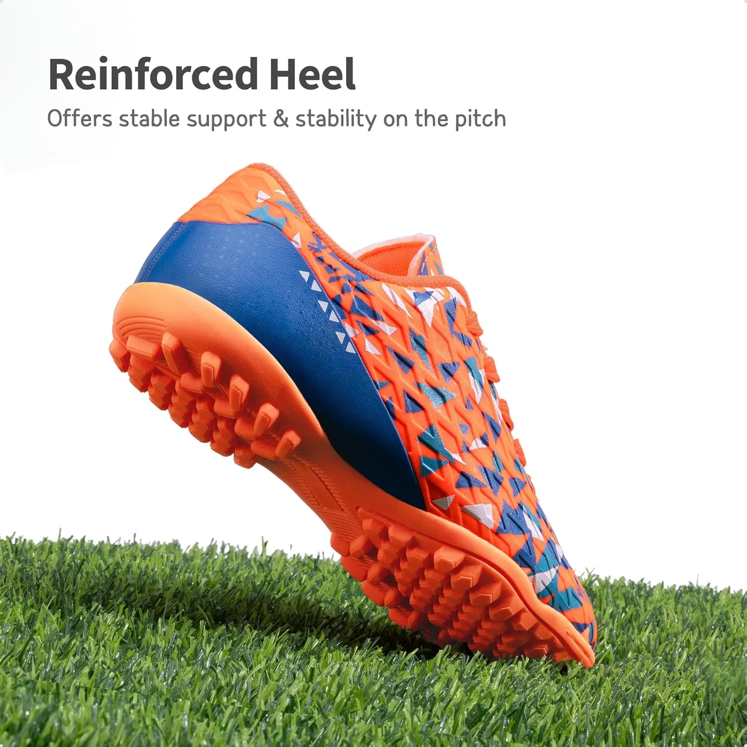 DREAM PAIRS Boys Girls Turf Indoor Soccer Shoes Lace Up Cleats for Little/Big Kid