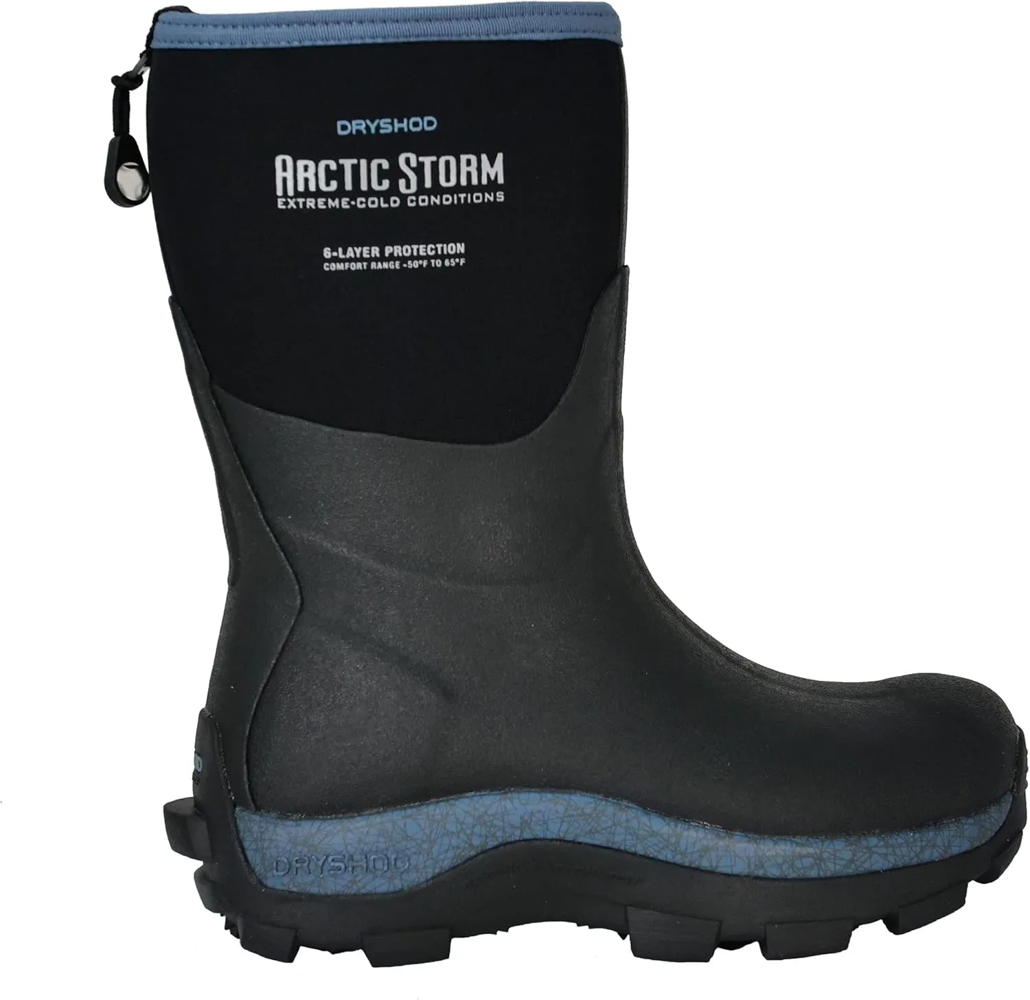 Dryshod Womens Arctic Storm Extreme-Cold Conditions Winter Mid Boot