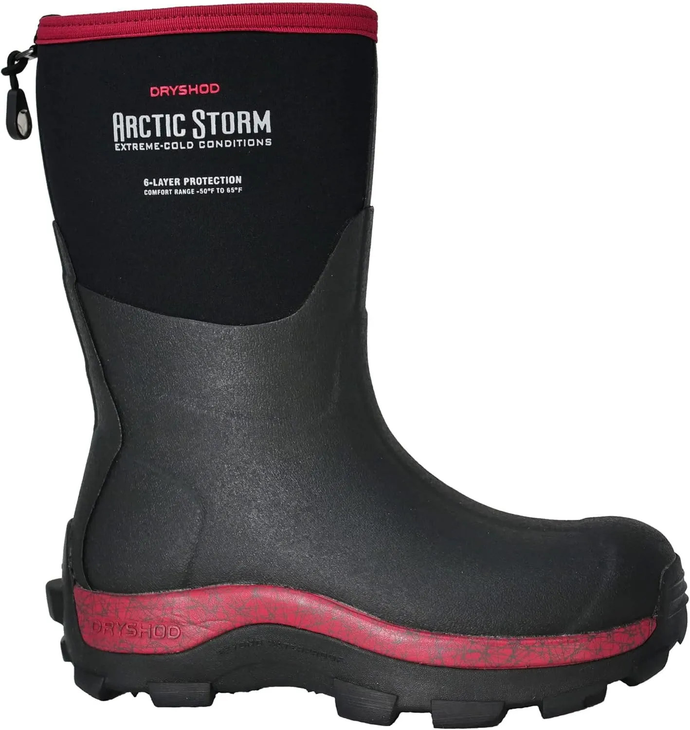 Dryshod Womens Arctic Storm Extreme-Cold Conditions Winter Mid Boot