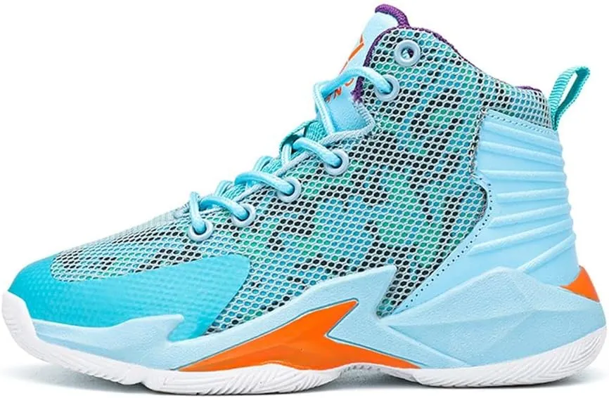 ESXGED Unisex Womens Fashion Mesh Comfy Non-Slip Breathable Basketball Shoes Mens Sports Athletic Running Tennis Casual Youth Sneakers