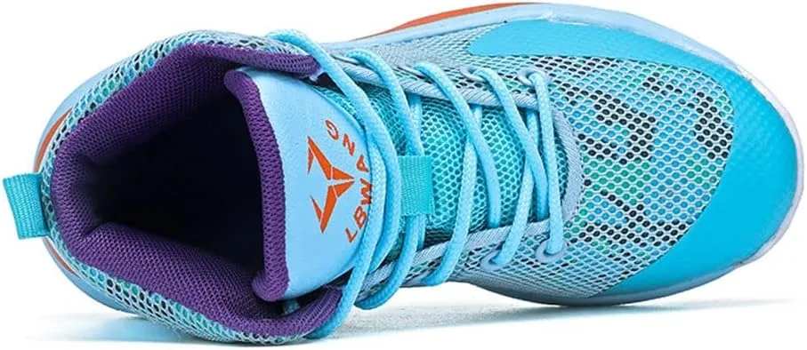 ESXGED Unisex Womens Fashion Mesh Comfy Non-Slip Breathable Basketball Shoes Mens Sports Athletic Running Tennis Casual Youth Sneakers