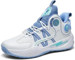 High Top Men Basketball Shoes Lightweight Breathable Outdoor Sports Shoes Fashion Non Slip Wear-Resistant Cushioning Training Sneakers