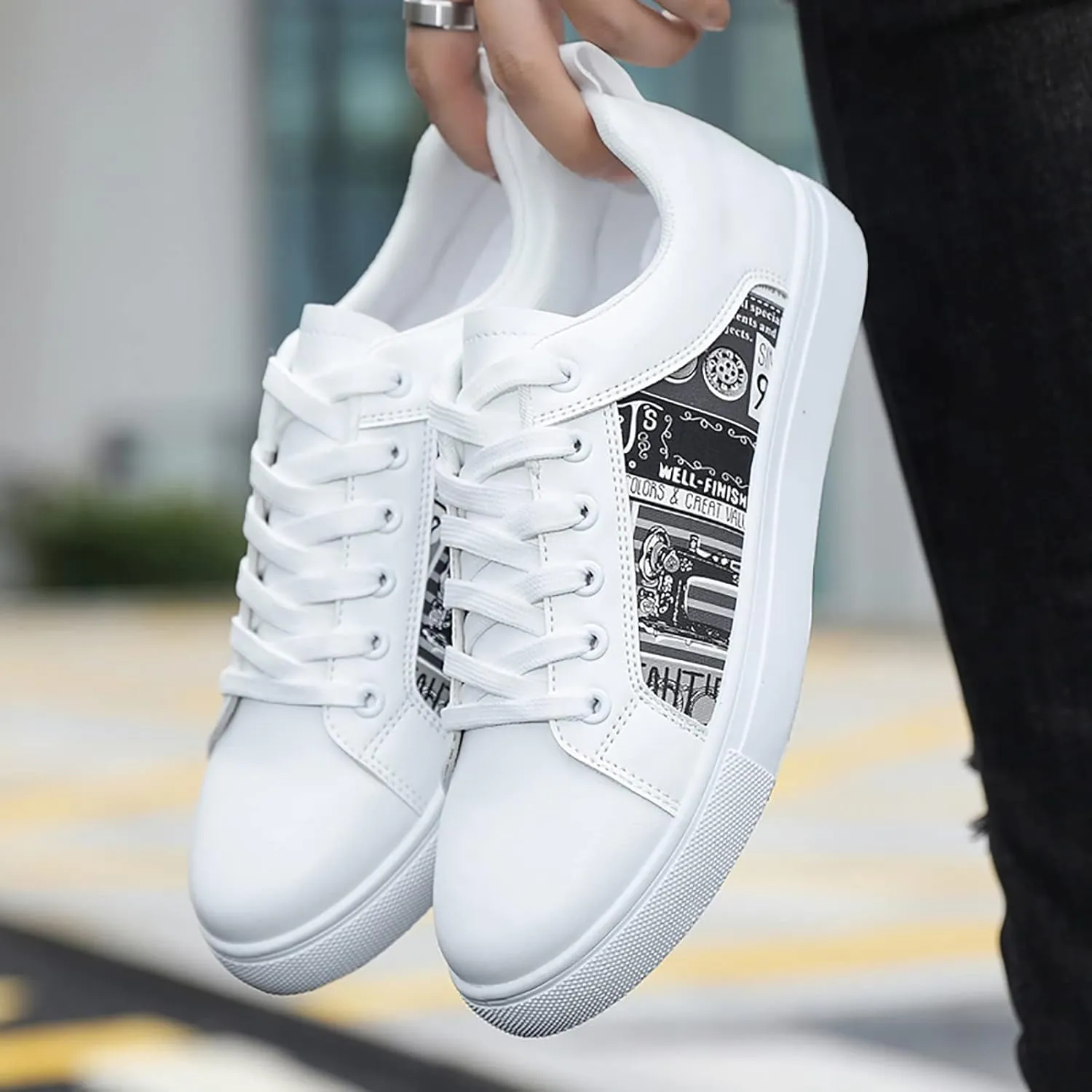 High Top Sneakers for Women 2023 Zapatos Antideslizantes para Mujer De Hule Black Sneakers for Women Slip On Plantar Fasciitis Shoes Women Dress Womens Black Sneakers Size 7w