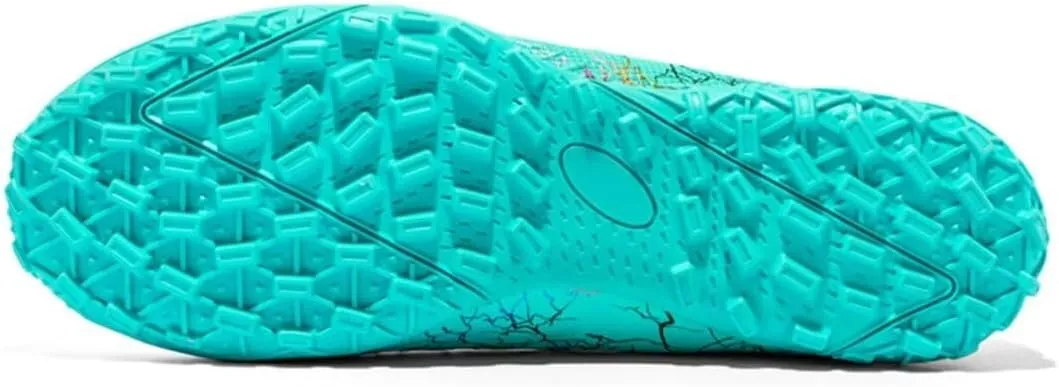 Indoor Soccer Shoes Mens Soccer Cleats Womens Football Boots Youth High-Top Turf Soccer Shoes for Big Boys Girls