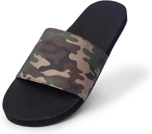 Indosole 2022 Edition Women's ESSNTLS Vegan All-Terrain Slides, Improved Cloud Comfort [Reused Tire Sole, Natural Rubber Footbed, Arch Support, Microfiber Lined ENVRO Strap, Waterproof]