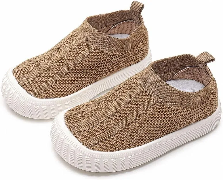 Jack & Lily Baby, Toddler & Kids Walking Shoes  Non-Slip, Washable Slip-On Sneakers for Boys & Girls  Indoor & Outdoor Use