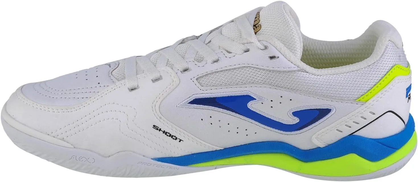 Joma Indoor Soccer Cleats 7.5-11.5, Fs Reactive White