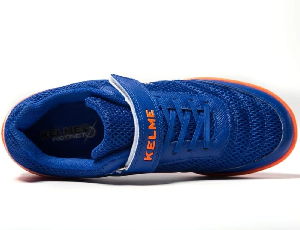 KELME Youth Indoor Soccer Shoes Kids Futsal Shoes Soccer Cleats Boys Girls Outdoor Turf Cleats Football Training