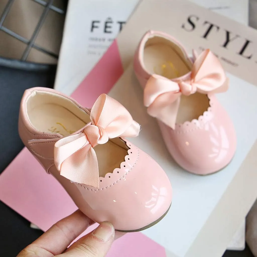 Kid Running Sneaker Infant Knot Kids Leather Girls Toddler Sandals Princess Shoes Baby Baby Toddler for Baby